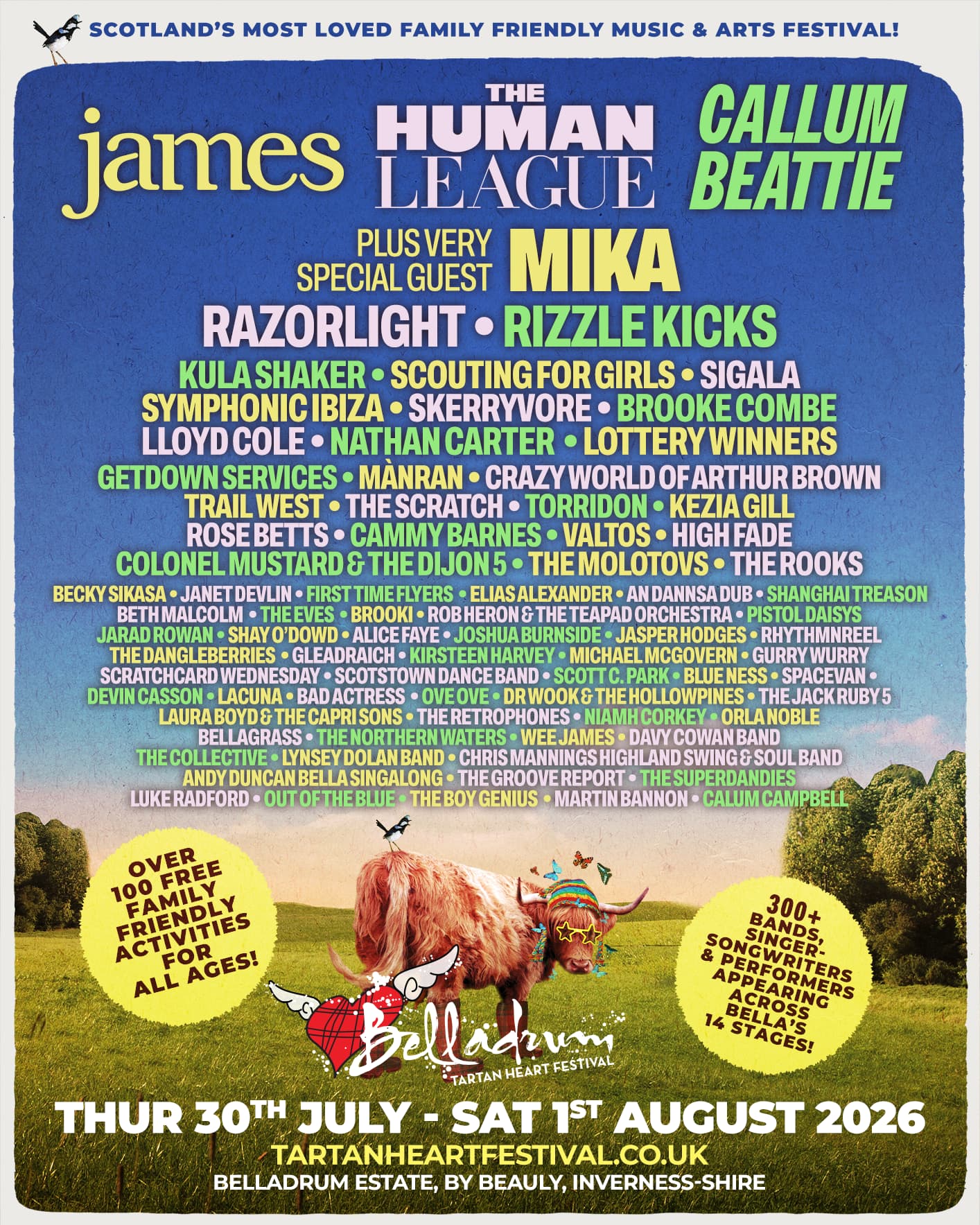 Belladrum Tartan Heart